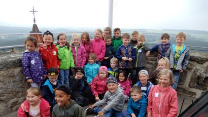 Bild: Gradl, Renate [RGR]
Die Vorschulkinder auf Ausflugsfahrt nach Lückenried und Leuchtenberg