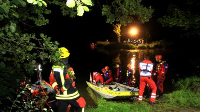 Bild: Auer, Alexander
Großeinsatz am Regen in Regenstauf.