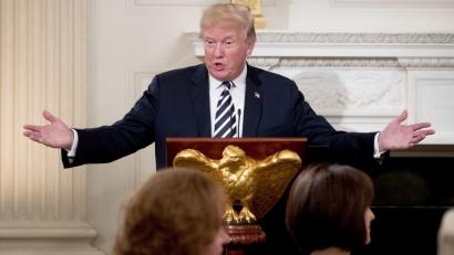 Bild: Andrew Harnik/AP/dpa
US-Präsident Donald Trump.