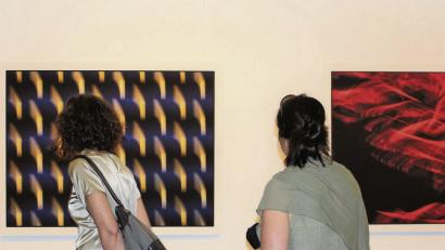 Bild: Dagmar Williamson
Sakrale Elemente der Architektur aus aller Welt sind Motive der Ausstellung von Erich Spahn.