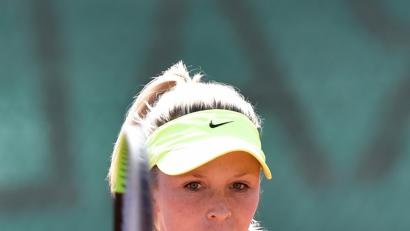 Bild: Alfred Schwarzmeier [AF] (alfred.schwarzmeier@oberpfalzmedien.de)
Martina Pradova  soll an Nummer eins in Thurnau punkten.