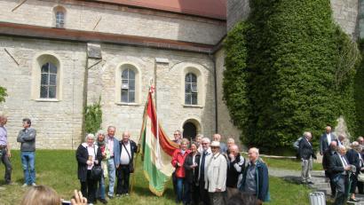Bild: exb
Die ungarische Fahne war am Wochenende des Treffens in Kastl sehr oft zu sehen.