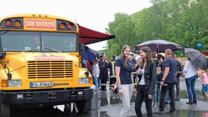 Bild: twi
Zur Verpflegung wurden mehrere Foodtrucks aufgefahren.