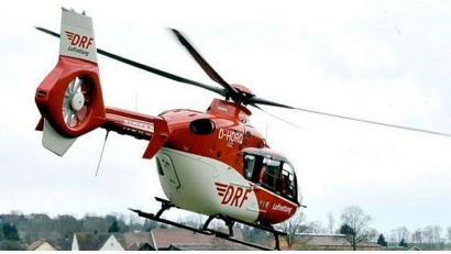 Symbolbild: Wilck
Mit einem Rettungshubschrauber kam der verunglückte Bub ins Klinikum Bayreuth.