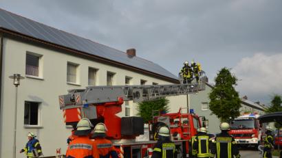 Bild: dob
Ein vergessener Kochtopf auf dem Herd sorgte für mächtig Aufregung.