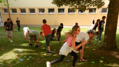 Bild: nn
Action in der Grund- und Mittelschule in Pressath.