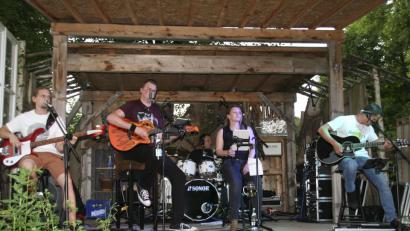 Bild: fpoz
Das Konzert im "Schaffnerlos" kam ausgezeichnet an.