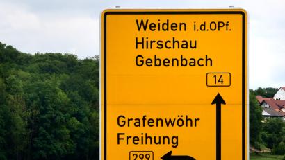 Bild:  [HTL]
Hier geht's ab Montag weiter mit den Bauarbeiten zur Erneuerung der B 299.