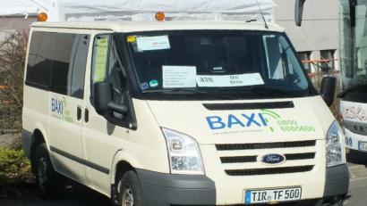 Bild: exb
Im Kreis Tirschenreuth sind schon lange sogenannte „Baxis“ unterwegs. Möglichst unter dem selben Namen wird auch im Landkreis Schwandorf ein Bedarfsangebot für den öffentlichen Personennahverkehr eingeführt.