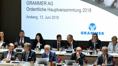 Bild: Petra Hartl
Hauptversammlung 2018 der Grammer AG