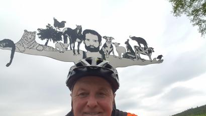 Bild: Robert Stammler
Mit dem Radl zum Bergfest: Diesmal geht es auf den Johannisberg bei Freudenberg.
