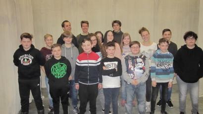 Bild: hfz
Zeit für ein Gruppenbild mit Schauspielern muss sein.