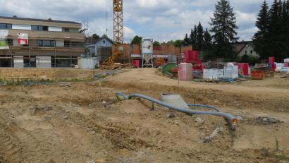 Bild: Köppl
Die Kosten für die Abwasserbeseitigung und die Wasserversorgung wie hier "Am Schießanger" sind heuer die größte Position.