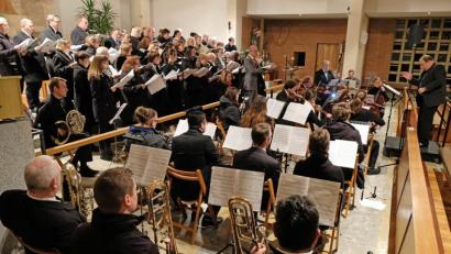 Bild: mab
Die Cäcilienmesse von Charles Gounod wird im November abermals in der Marienkirche aufgeführt.