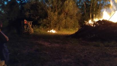 Bild: exb
Johannisfeuer Lenkenreuth.