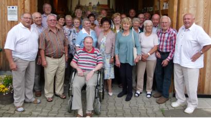 Bild: bgl
Die Zahl der Teilnehmer schwindet. Das hat viele ehemalige Klassenkameraden bewogen, auch eine weite Anreise für ein Treffen in Kauf zu nehmen.