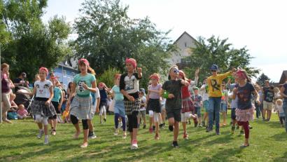 Bild: dob
Die "Coolen-Hort-Battle-Kids" zeigen, was in ihnen steckt.