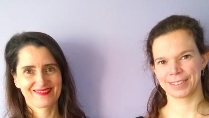 Bild: dob
Susanne Hofmann (links) und Marianne Babinec /rechts) interpretieren Perlen der Kammermusik. Repro: dob