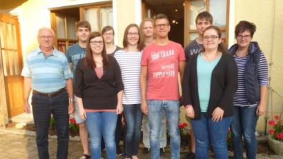 Bild: mad
Die neugewählte Führung leitet die Geschicke des Heimatvereins.