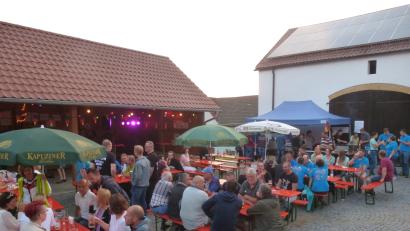 Bild: bk
Die Sommernachtsparty der Hubertus-Schützenjugend kommt gut an.