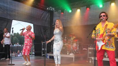 Bild: kro
Saragossa-Band im Fischhofpark.