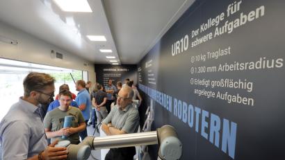 Bild: Steinbacher, Wolfgang
Zum Wintersemester 2018/19 startet an der Ostbayerischen Technischen Hochschule Amberg-Weiden der neue Studiengang Mechatronik und digitale Automation.