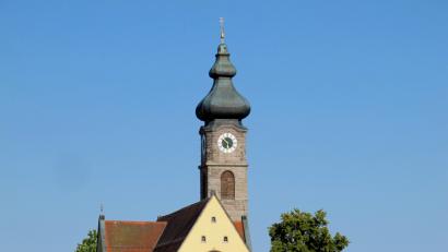 Bild: le
Die Pfarrkirche St. Johannes der Täufer feiert Patrozinium