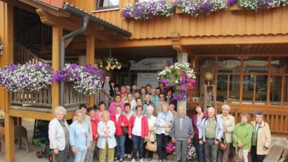 Bild: rn
In den nordwestlichen Teil des Landkreises Regensburg führte der Jahresausflug den Seniorenclub.