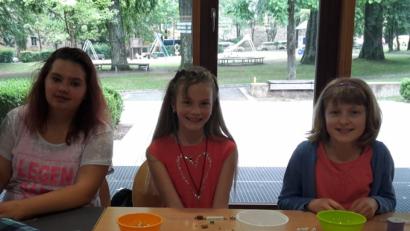 Bild: dob
Die Schüler beider Schularten verstehen sich auf Anhieb prima.