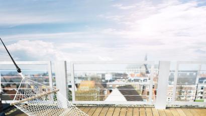 Bild: stock.adobe.com/the lightwriter
Abseits vom Alltag und doch ganz nah liegt das Urlaubs- und Erholungsparadies Balkonien.