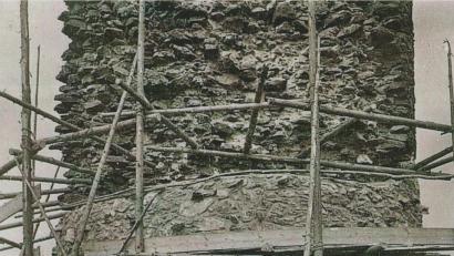 Bild: exb
Schon im Jahr 1928 wurden Arbeiten am Turm vorgenommen.