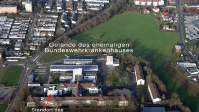 Bild: Bernd Georgi
Als Mieter im ehemaligen OP-Bereich des Bundeswehrkrankenhauses nimmt das Landesamt für Pflege in Amberg seine Tätigkeit auf.