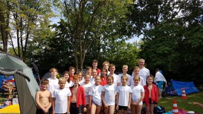 Bild: exb
Ein 22-köpfiges Aufgebot vertritt die Schwimmsparte des TV Sulzbach-Rosenberg beim Amberger Kurfürstenpokal.