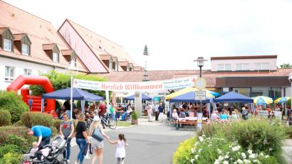 Bild: njn
"Tag der offenen Tür" im BRK-Seniorenwohn- und Pflegeheim.