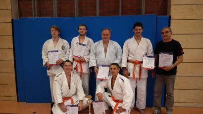 Bild: shu
Die erfolgreiche Herrenmannschaft des Judo-Vereins Sulzbach-Rosenberg.