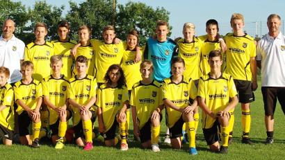 Bild: Stephan Landgraf
Die U15-Junioren des FC Amberg spielen in der kommenden Saison in der Bayernliga.
