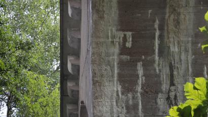 Bild: Wolfgang Steinbacher
Die Brücke über das Haager Tal wird auch in absehbarer Zeit nicht saniert werden.