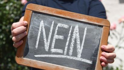 Bild: exb/Björn Wylezich
Niemand muss sich dafür rechtfertigen, auch einmal „Nein“ zu sagen.  	Bild: exb/Björn Wylezich