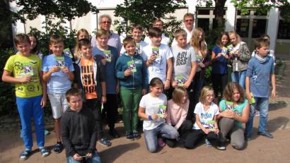 Bild: dob
23 Schüler engagieren sich als Schulbusbegleiter für ihre Kameraden und haben dafür in den vergangenen Wochen die Ausbildung absolviert.