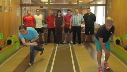 Bild: is
Die Kegler zeigen, was sie können.