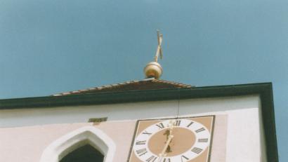 Bild: jml
Da k0mmt man nur selten hin, in die Kirchturmspitze der Nikolauskirche. Der OWV macht's möglich.