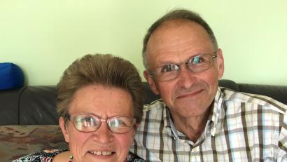 Bild: mef
Reiner und Irmgard Bergler sind seit 50 Jahren verheiratet.