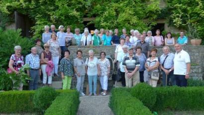 Bild: exb
Der Seniorenausflug führte auch zu Schloss Zeilitzheim.