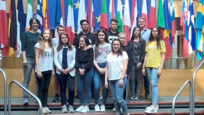 Bild: exb
Gruppenbild im Europa-Parlament