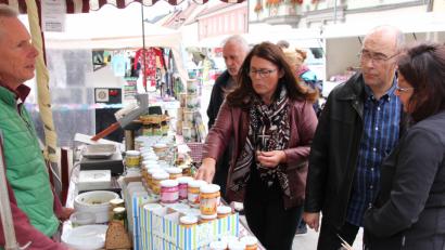 Bild: kro
Stark gefragt waren Bio-Produkte.