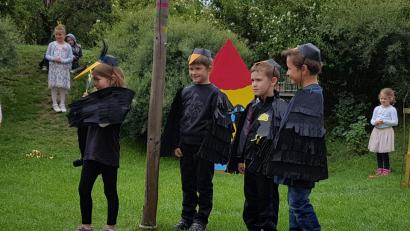 Bild: hir
Viel Applaus gab es für das Singspiel der Kinder.