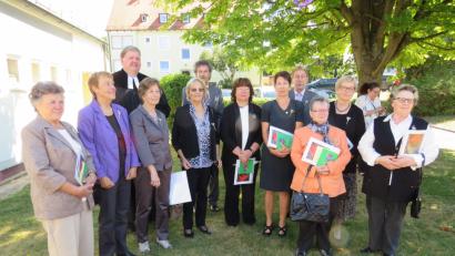Bild: adj
Elf Gemeindemitglieder der evangelischen Gemeinde feierte am Wochenende ihre Jubelkommunion