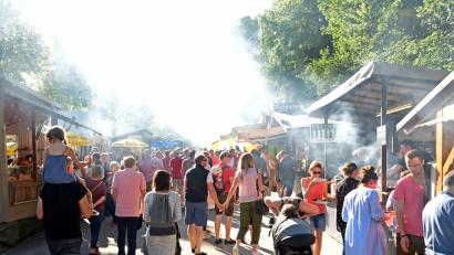 Bild: Petra Hartl
Das Mariahilfbergfest ist seit Samstag eröffnet.