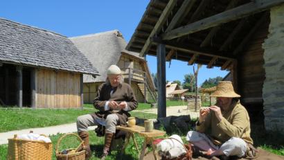 Bild: ubb
Dem Leben der Vorfahren nachspüren durften Besucher am Wochenende im Geschichtspark Bärnau-Tachov.