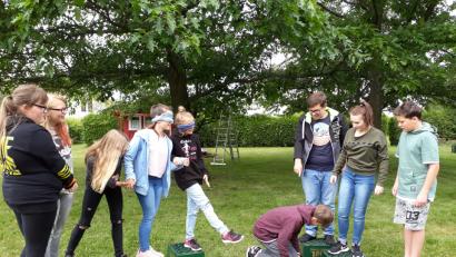 Bild: exb
Teamgeist war beim Kooperationstag gefragt.